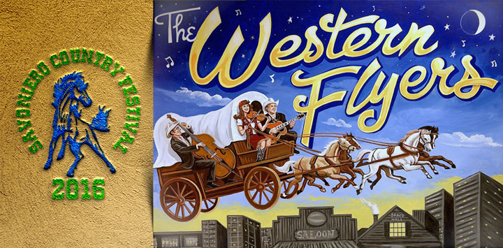 The Western Flyers al Savoniero Country Festival 2016