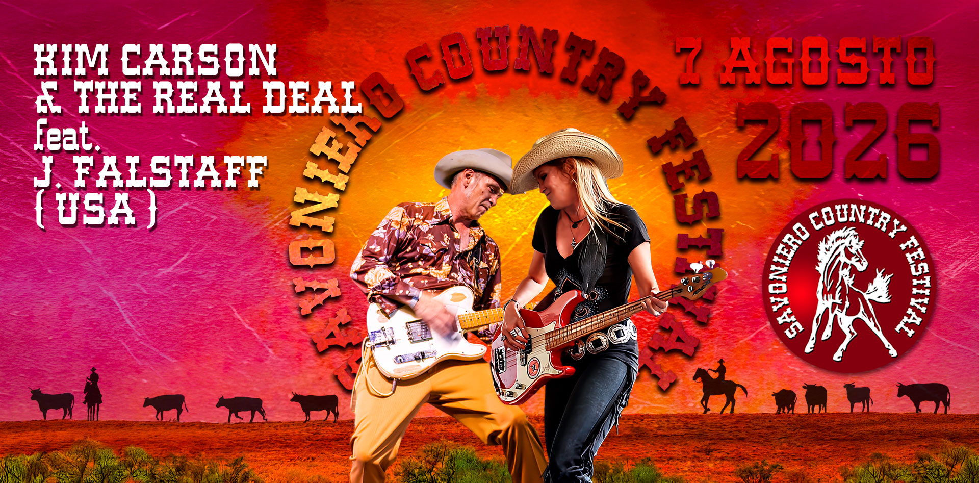 Kim carson & The Real Deal feat. J. Falstaff peters
